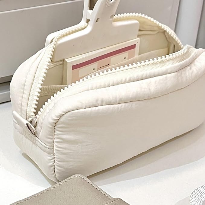 Portable Pen Bag School Pencil Organizers Large Capacity Case For Erasers Markers Scissors Storage Bag Simple Portable Pouch Box For Student