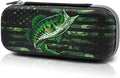 Camo Fish Pencil Case Zip Pencil Box Multi Pouch Holder Desk Organizer For Boys Girls School Office