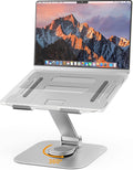 Laptop Stand Adjustable Height to 11.8 inch Rotate 360° Foldable Portable Multi-Angle iPad Stand BSL902S