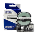 Epson LABELWORKS 212RAPX Genuine PET (Polyester) Tape Cartridge - Black on White Label Maker Tape, Removable Adhesive - 1/2" (12MM) Wide, 30'