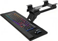 FAHKNS Keyboard Tray - Ergonomic Large Size Keypad Tray Holder， 360° Adjustable Slide Out Keyboard Tray Under Desk with Mouse Pad & Wrist Rest， Suitable for Office/Game/Home