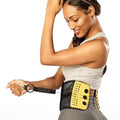 Adjustable Back Brace with 5-to-1 Compression Pulley System for Lumbar Support & Back Pain - Immediate Relief from Sciatica, Scoliosis, Bulging/Herniated Disc - Lightweight/Breathable, Large