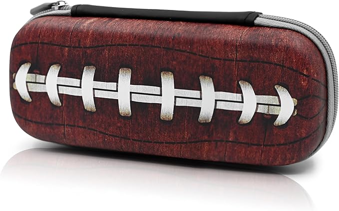 Football Pencil Case Zip Pencil Box Multi Pouch Holder Desk Organizer For Boys Girls School Office
