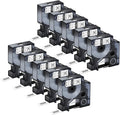 NineLeaf 10 Pack Compatible for DYMO D1 40913 S0720680 9mm 3/8" x 23ft Black on White Label Tape Refill Work in LabelManager 160 280 420P 360D 210D PnP 500TS LabelWriter 450 Duo ColorPop Label Maker