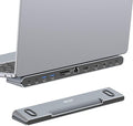 Acer Laptop Docking Station Stand, 11-in-1 USB C Docking Station 3 Monitors with DP 8K + Dual HDMI 4K@60Hz, Ethernet, 10Gbps Data, 100W PD, SD/TF, USB C Dock with Detachable Cable for Acer/Dell/Mac/HP