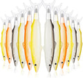 Outus 12 Pieces Fish Pens Fishing Birthday Party Favors Decoration Writing Ballpoint Pens for Office Valentine Day Chinese New Year Gifts (Realistic)
