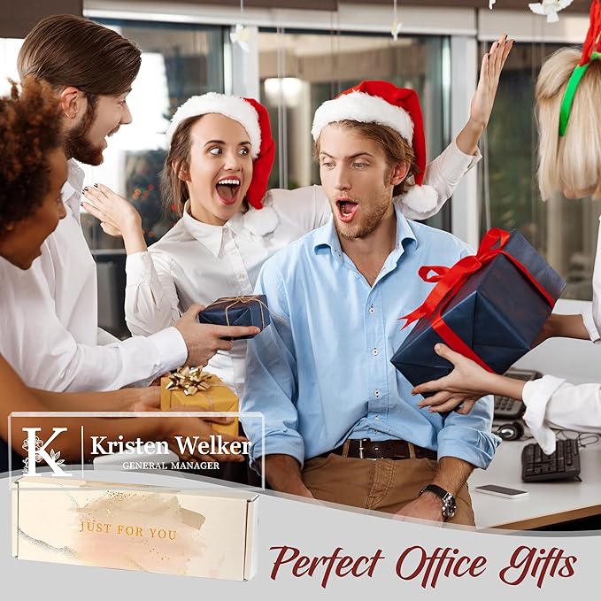 Personalized Desk Name Plates, Acrylic Engraved Name Plate for Desk, Custom Office Gifts & Desk Decor for Women Men, Employee Appreciation Gifts for Boss Teacher Nurse