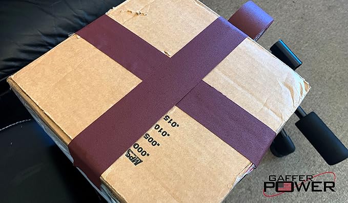 Gaffer Power Gaffers Tape 2 Inch | Deep Rich Burgundy | USA Made Quality | Leaves No Residue