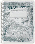 Decomposition Gardening Gnomes College Ruled Spiral Notebook - 9.75 x 7.5 Journal with 160 Lined Pages - 100% Recycled Paper - Cute Notebooks for School Supplies, Home & Office - Made in USA