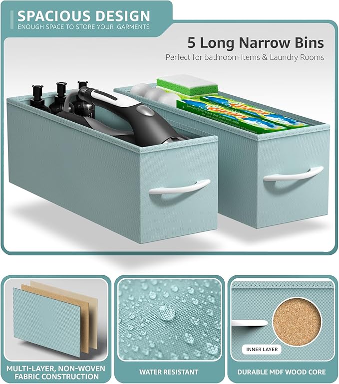 Sorbus Kids Dresser with 5 Drawers - Storage Unit Organizer Chest for Clothes - Bedroom, Kids Room, Nursery, & Closet