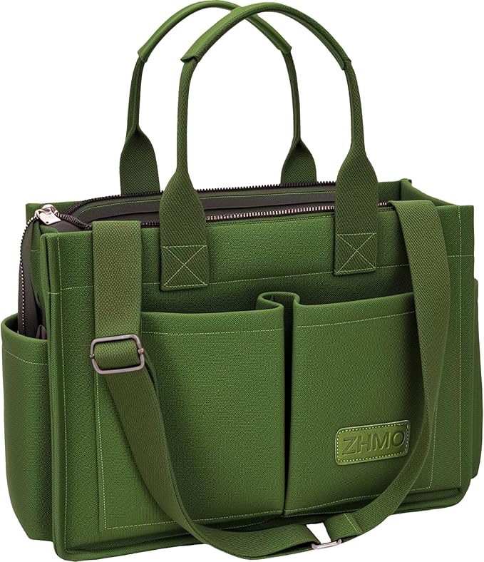 Canvas Tote Bag for Women,Women's Bags Crossbody Bags Work Laptop Tote Bag Large Handbags Purse for Travel Nurse Teacher