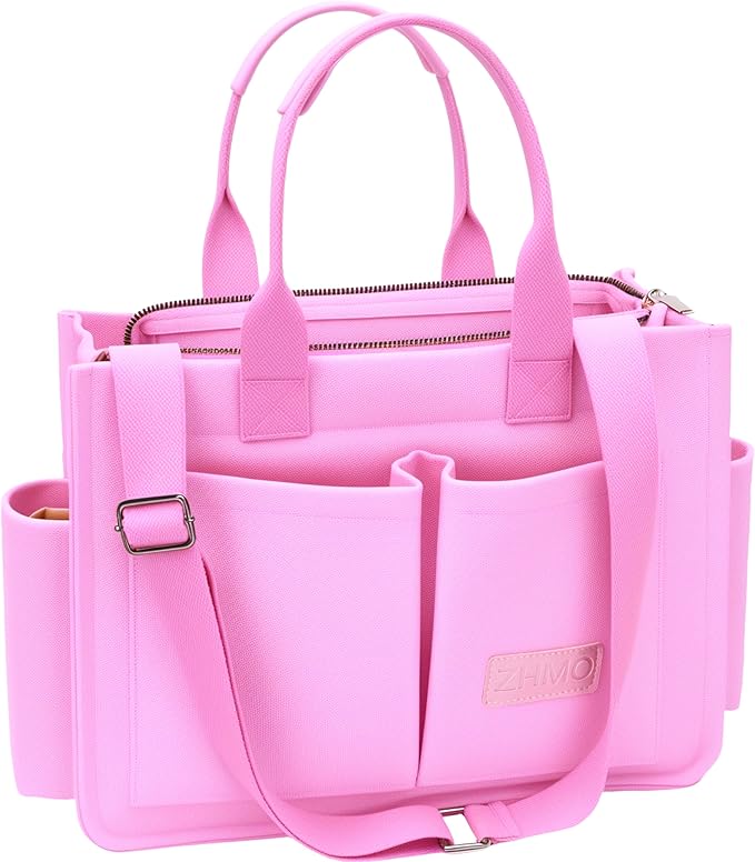 Canvas Tote Bag for Women,Women's Bags Crossbody Bags Work Laptop Tote Bag Large Handbags Purse for Travel Nurse Teacher