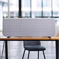 DECOLAB Freestanding Desk Divider, Portable Privacy Screen Partition for Home, Office, Shared Workspace, Restaurant, Anti-Scratch, 48 x 18 Inch, Dandelion