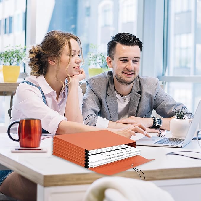 4 Packs Expanding File Wallet with Elastic Cord Closure,Letter Size Accordion File Organize,Heavy Duty Document Organizer,5 Inch Expansion