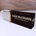 Artblox Personalized Name Plate for Desk | Net Design On Clear Acrylic Glass | Custom Plaque Desk Name Plate Personalized Your Name and Credentials Office Office Sign Engraved Plaque