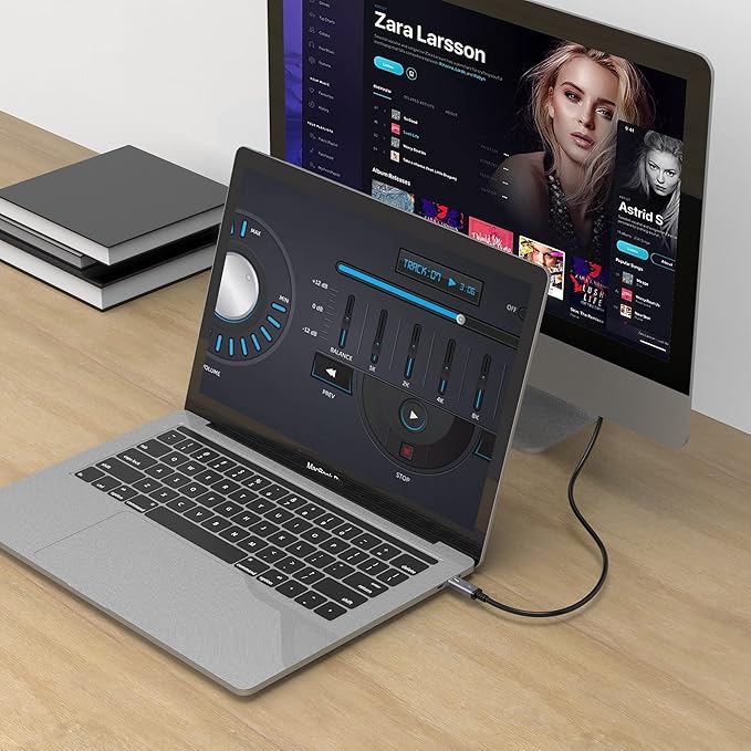 10ft (3m) USB4 Cable Compatible with Thunderbolt 3 Cable 20Gbps, 100W,TB3 to TB3 Male to Male Cord, for TB 3 (USB C) Hub, Adapter, Devices, 20V/5A