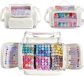 Marker Organizer Case Bag for 200-300 Markers – Large Art Supply Storage Bag with Detachable Dividers, Travel Marker Holder for Alcohol Markers, Brush Pens, Colored Pencils & Craft Supplies