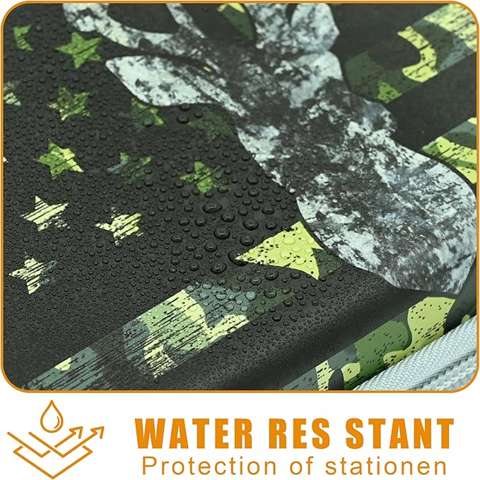 Camo Hunting Deer Pencil Box Zip Pencil Case for Boys Girls School Organizer Pencil Bag Pencil Pouch