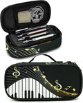 Music Pencil Case Pencil Pouch Large Capacity Pen Bag School Office Organizer Stationery Storage Box For Girls Boys Teen Kids