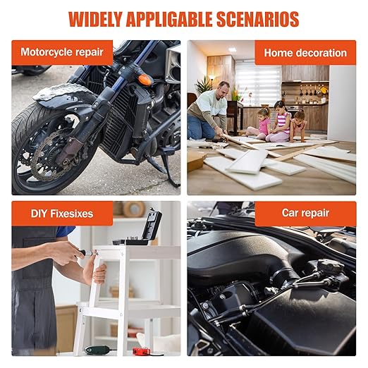 100 PCS 2026 New Upgrade Nylon Universal Cable Tie Buckle, with Clear Storage Box, Double-Sided Style Cable Tie Buckle, 5.91IN Extended Length Zip Tie for Car Repair (Fender, Bumper, Trunk Liner)