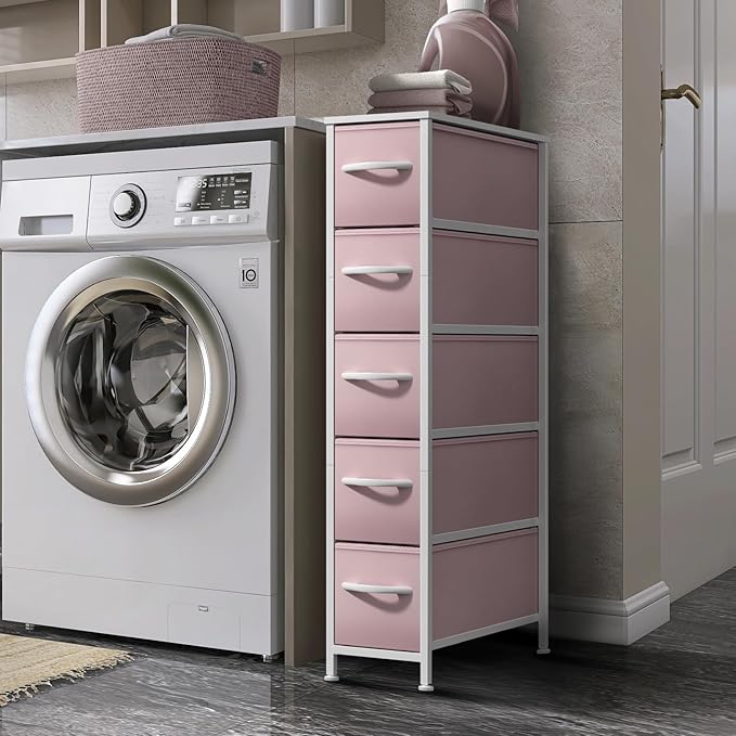 Sorbus Kids Dresser with 5 Drawers - Storage Unit Organizer Chest for Clothes - Bedroom, Kids Room, Nursery, & Closet