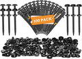 Haiou 100 Pcs 4.1" Heavy-Duty Nylon Universal Cable Tie Buckle Cable Ties- Self-Locking Zip Ties for Car, Home, Office & DIY Projects