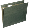 Smead Hanging File Folder, 1/5-Cut Adjustable Tab, Letter Size, Standard Green, Hanging Folders for Filing Cabinets, File Organizer Folder (50)