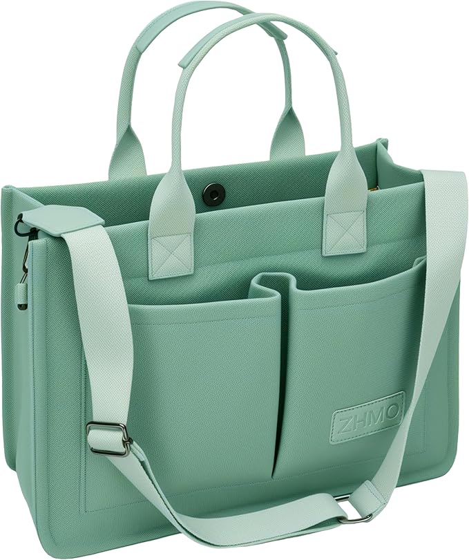 Canvas Tote Bag for Women,Women's Bags Crossbody Bags Work Laptop Tote Bag Large Handbags Purse for Travel Nurse Teacher