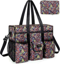 Utility Tote - Water Resistant with 19 Exterior/Interior Pockets - Large Women/Teacher/Work Bag