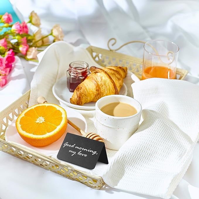 20 Pack Chalkboard Tent Signs 4x3 – Mini Tabletop Food Labels for Buffet Wedding & Party Use – Plastic Reusable Chalk Name Tags & Display Signs for Events