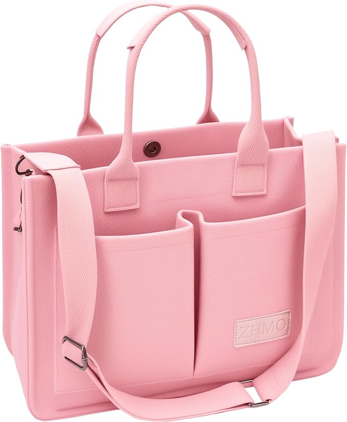 Canvas Tote Bag for Women,Women's Bags Crossbody Bags Work Laptop Tote Bag Large Handbags Purse for Travel Nurse Teacher