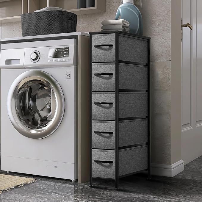 Sorbus Kids Dresser with 5 Drawers - Storage Unit Organizer Chest for Clothes - Bedroom, Kids Room, Nursery, & Closet