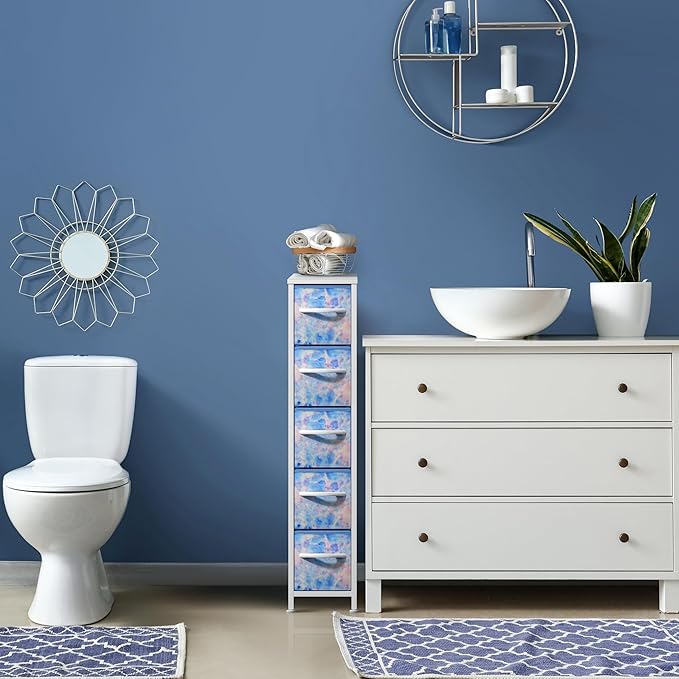 Sorbus Kids Dresser with 5 Drawers - Storage Unit Organizer Chest for Clothes - Bedroom, Kids Room, Nursery, & Closet