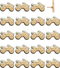 ATV Push Pins - Gold ATV Map Pins for Cork Boards, Maps, or Lapel Use - Designed in USA - Set of 20