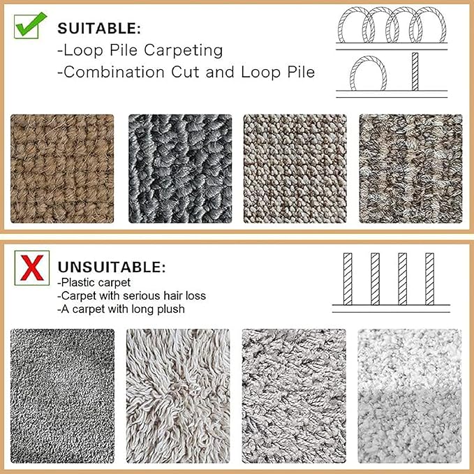 WILLBOND Carpet Cord Cover Cable Protector Floor Cover Cable Protector Management Only for Commercial Office Carpet(9.84 ft,Black)