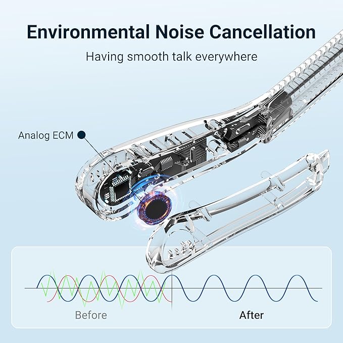 Easilent Wired Headset with Mic for PC, USB Headset with Noise Canceling Mic & in-line Control for Meetings, Computer Headset for Work, Office, WFH, Teams, Zoom, 3.5mm/USB-A