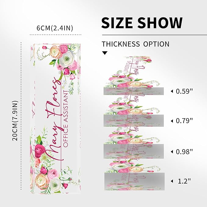 Personalized Desk Name Plate - Custom Gifts for Professionals & Employees