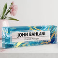 Custom Name Plate for Desk, Desk Name Plate Personalized Office Desk Decor for Women and Men, Employee Appreciation Gifts Office Gifts for Boss, Manager, Teacher, Nurse
