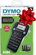 DYMO LabelManager 160 Portable Label Maker Bundle, Easy-to-Use, One-Touch Smart Keys, QWERTY Keyboard, Large Display, For Home & Office Organization, Includes 3 D1 label cassettes