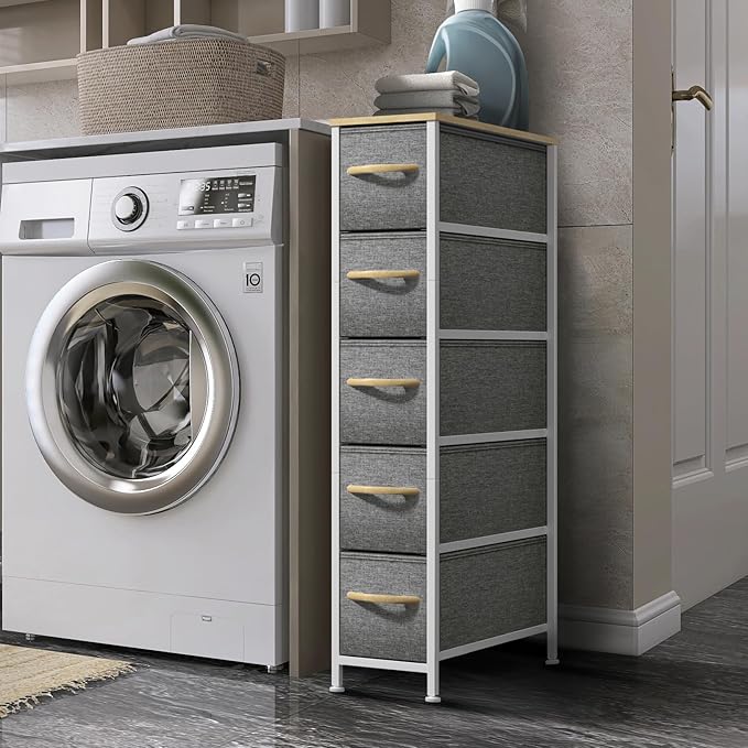 Sorbus Kids Dresser with 5 Drawers - Storage Unit Organizer Chest for Clothes - Bedroom, Kids Room, Nursery, & Closet