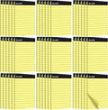 Oleitodh 3x5 Notepads – 48 Pack Yellow Memo Pads Small Writing Pads with Perforated Lined Pages, Mini Note Pads 30 Sheets per Lined Note Pads 3x5, Pocket Notepads for Office School Home Supplies