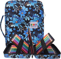 BOMKEE Coloring Pencil Case 220 Slots Pencils/Gel Pens Organizer Waterproof Travel Case Zipper Carrying Portable Pencil Markers Pen Holder Bag for Painter Writers