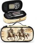 Western Pencil Case Pencil Pouch Large Capacity Pen Bag School Office Organizer Stationery Storage Box For Girls Boys Teen Kids