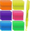 Thenshop 300 Pcs Highlighter Assorted Colors Bulk Colorful Highlighter Markers Bulk Pack Chisel Tip Fluorescent Pens for Office Supplies