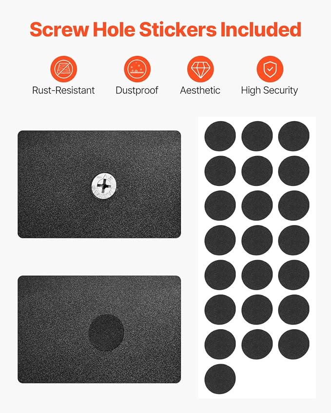 VEVOR 3-Tier Desktop Storage Organizer, 37" x 10" x 31.1" Office Storage Rack Wood Display Shelf, Desktop Bookshelf Hutch with 2 Fabric Drawers, for Office, Home & Dorm, Black