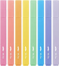 Mr. Pen Aesthetic Highlighters, 8 pcs, Chisel Tip, Assorted Colors, No Bleed Bible Highlighters