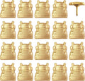 Semi-Truck Push Pins - for Cork Board, Maps, or Lapel Pin Use - Designed in USA - Gold Metal Semi-Truck Pins - Set of 20