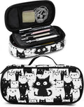 Cat Pencil Case Pencil Pouch Large Capacity Pen Bag School Office Organizer Stationery Storage Box For Girls Boys Teen Kids