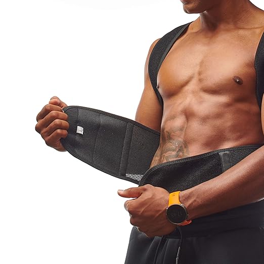 Posture Corrector for Men and Women - Back Brace for Upper and Lower Body Support - Adjustable Straightener with Pain Relief and Muscle Memory (Medium)
