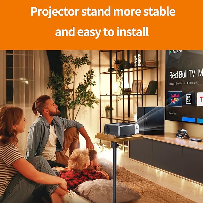 NAMON Rolling Floor Book Stand for Reading, 100% Solid Wood, Height Adjustable from 16.5" to 51", Floor Reading Stand with 4 Lockable Casters & Page Clip for Cookbooks, Textbooks (Without T-Shaped)